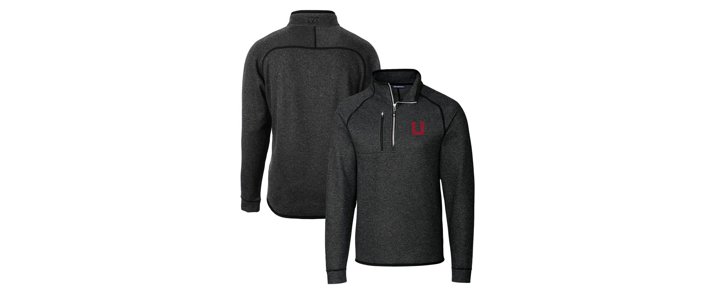 NCAA Utah Utes Mainsail Sweater-Knit Half-Zip Pullover Jacket