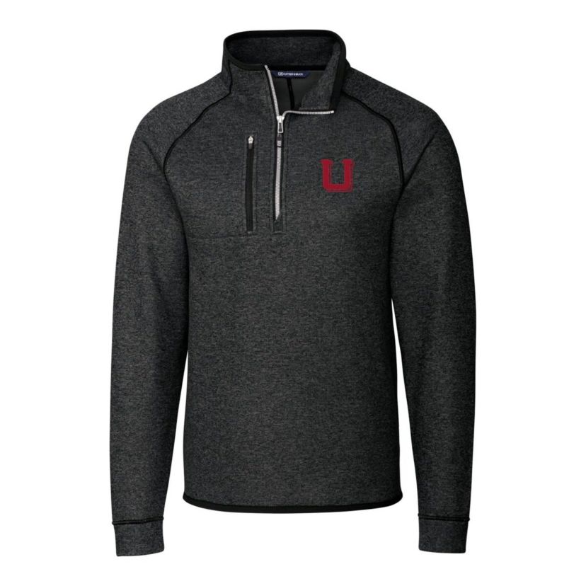 NCAA Utah Utes Mainsail Sweater-Knit Half-Zip Pullover Jacket