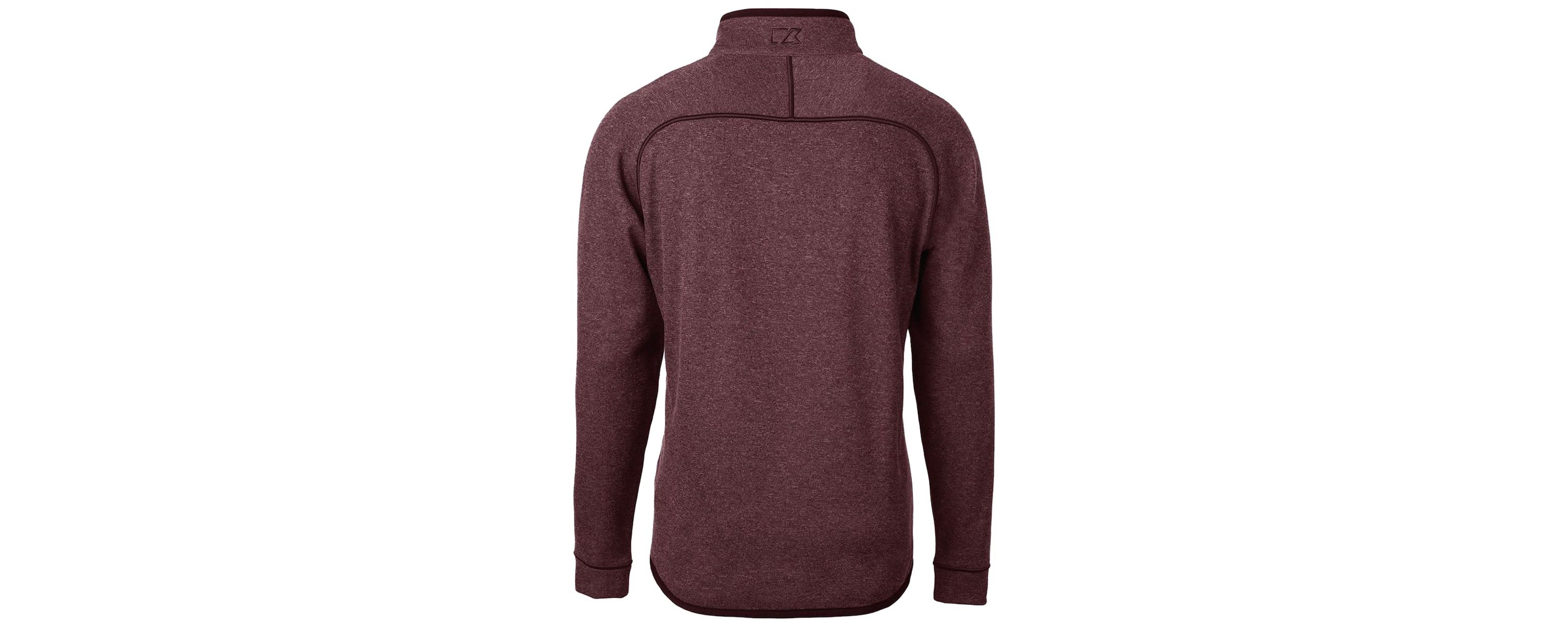 NCAA Virginia Tech Hokies Mainsail Sweater-Knit Half-Zip Pullover Jacket