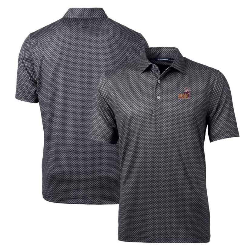 NCAA Arizona State Sun Devils Pike Banner Stretch Polo