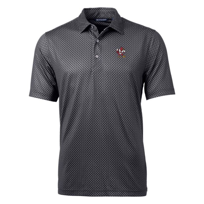 NCAA Louisville Cardinals Pike Banner Stretch Polo
