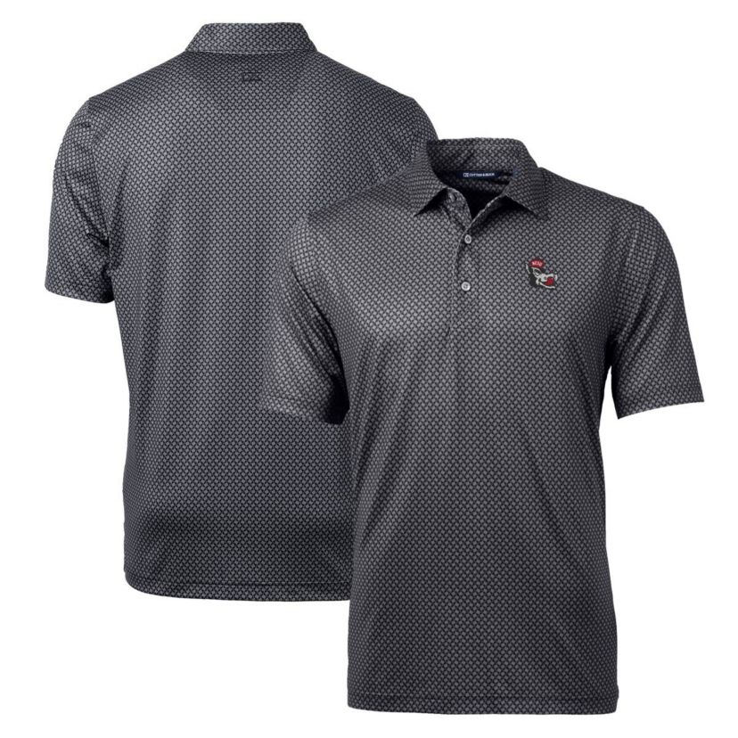 NCAA NC State Wolfpack Pike Banner Stretch Polo