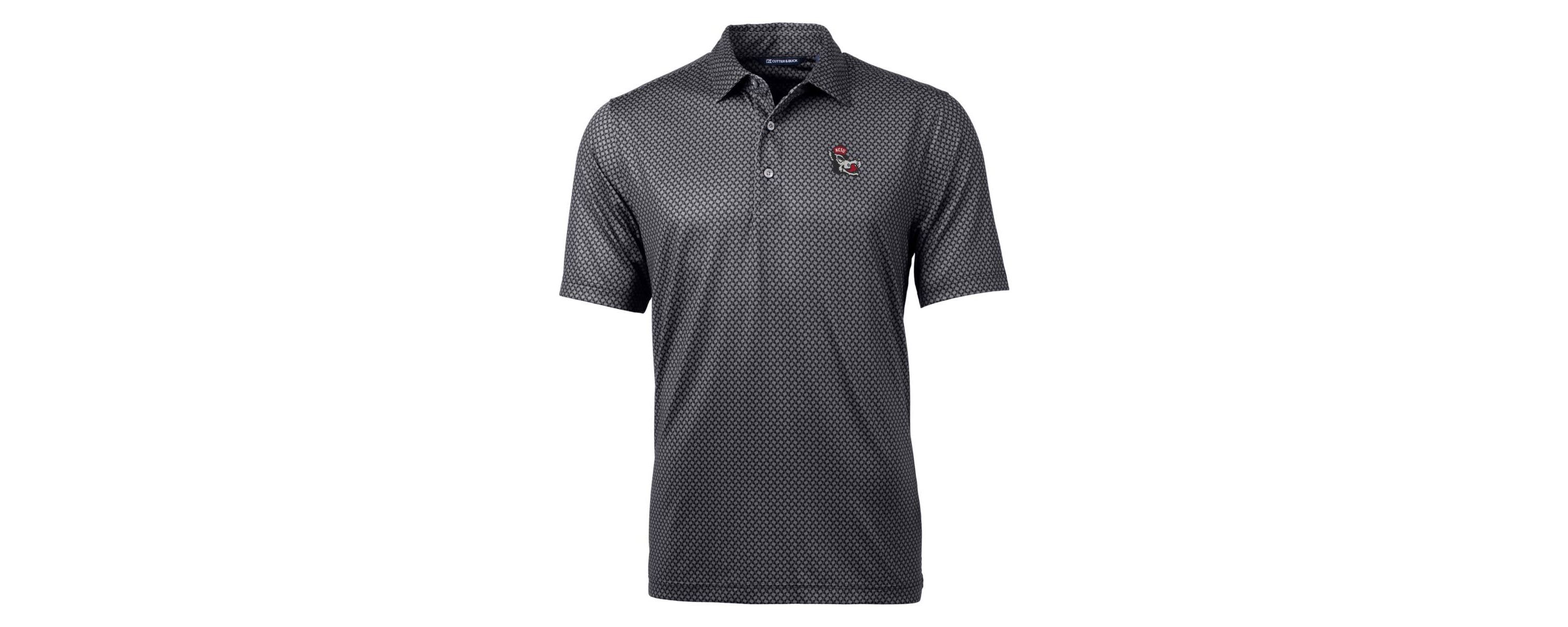 NCAA NC State Wolfpack Pike Banner Stretch Polo