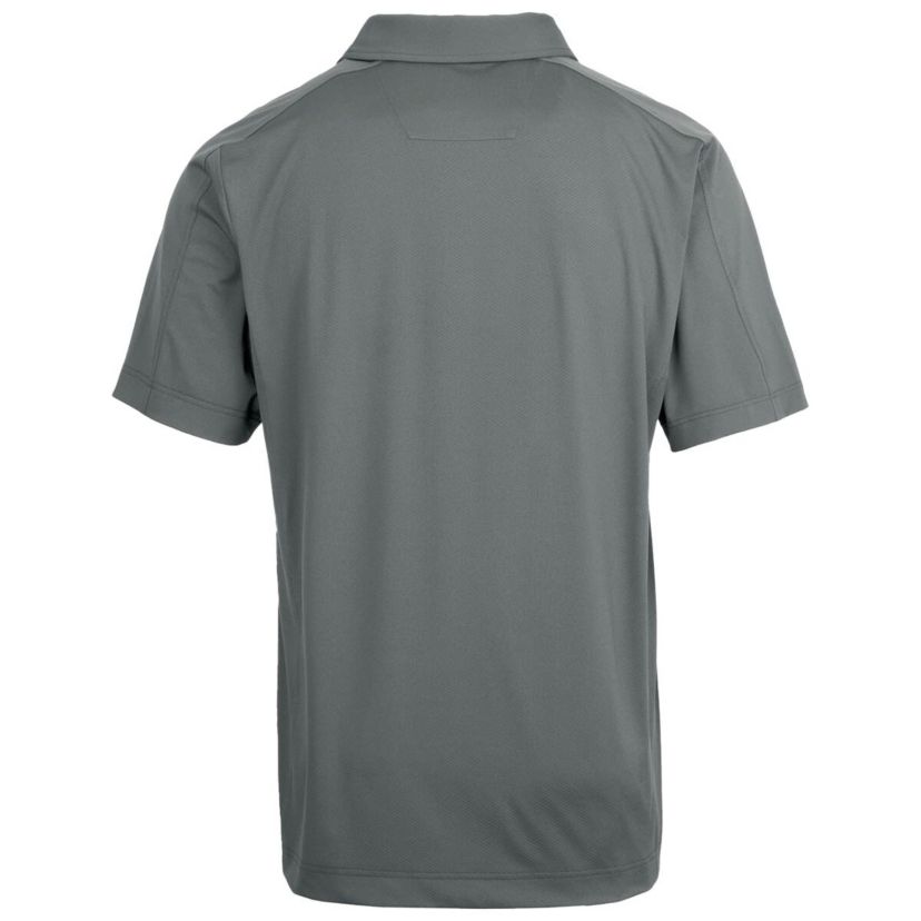 NCAA Air Force Falcons Primary Team Logo Prospect Textured Stretch Polo
