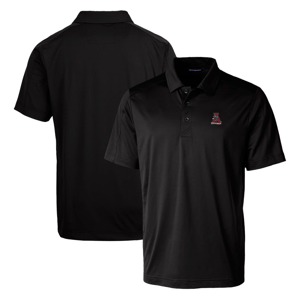 Alabama Crimson Tide NCAA Alabama Tide Primary Team Logo Prospect Textured Stretch Polo
