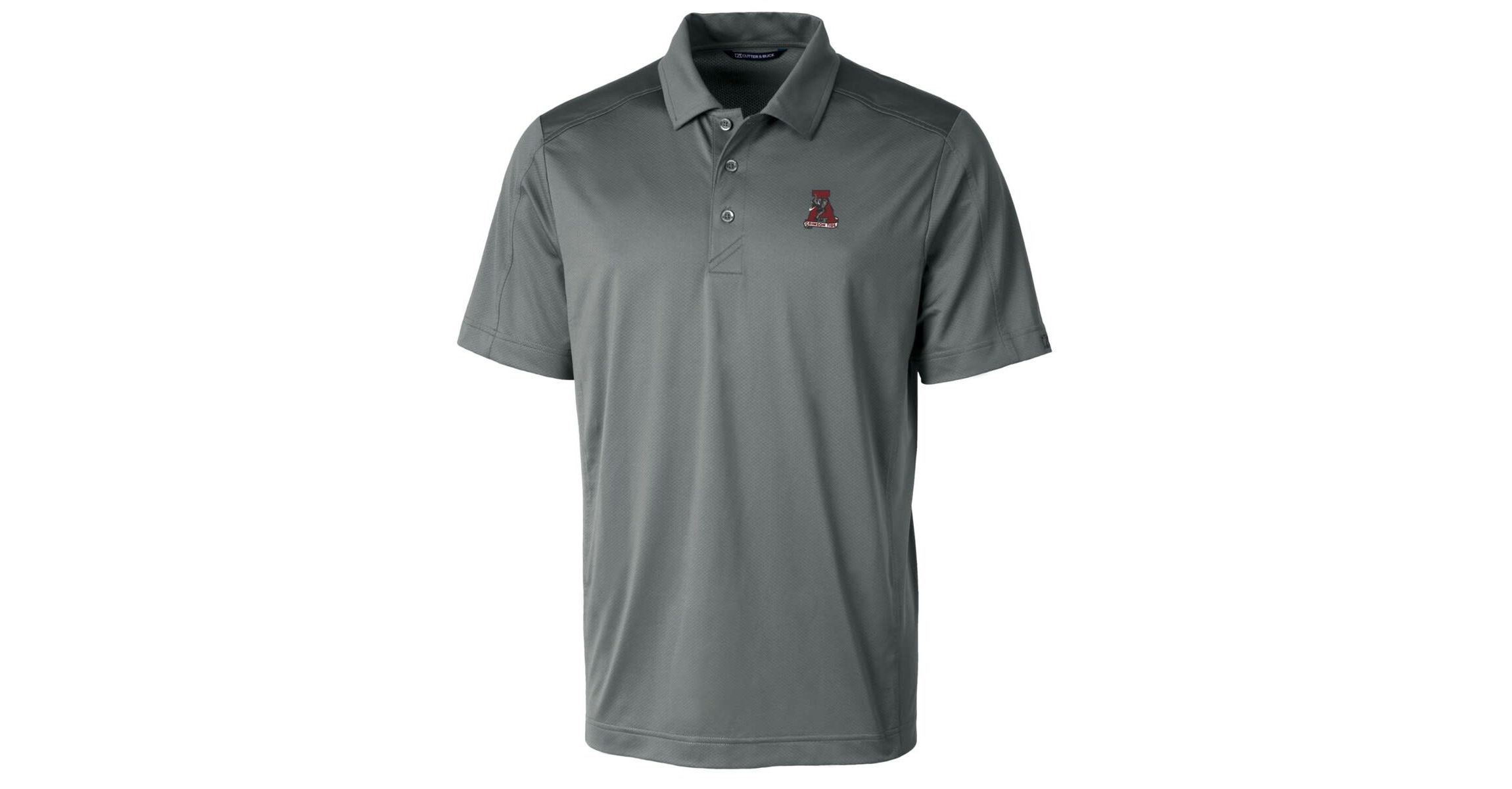 Alabama Crimson Tide NCAA Alabama Tide Primary Team Logo Prospect Textured Stretch Polo