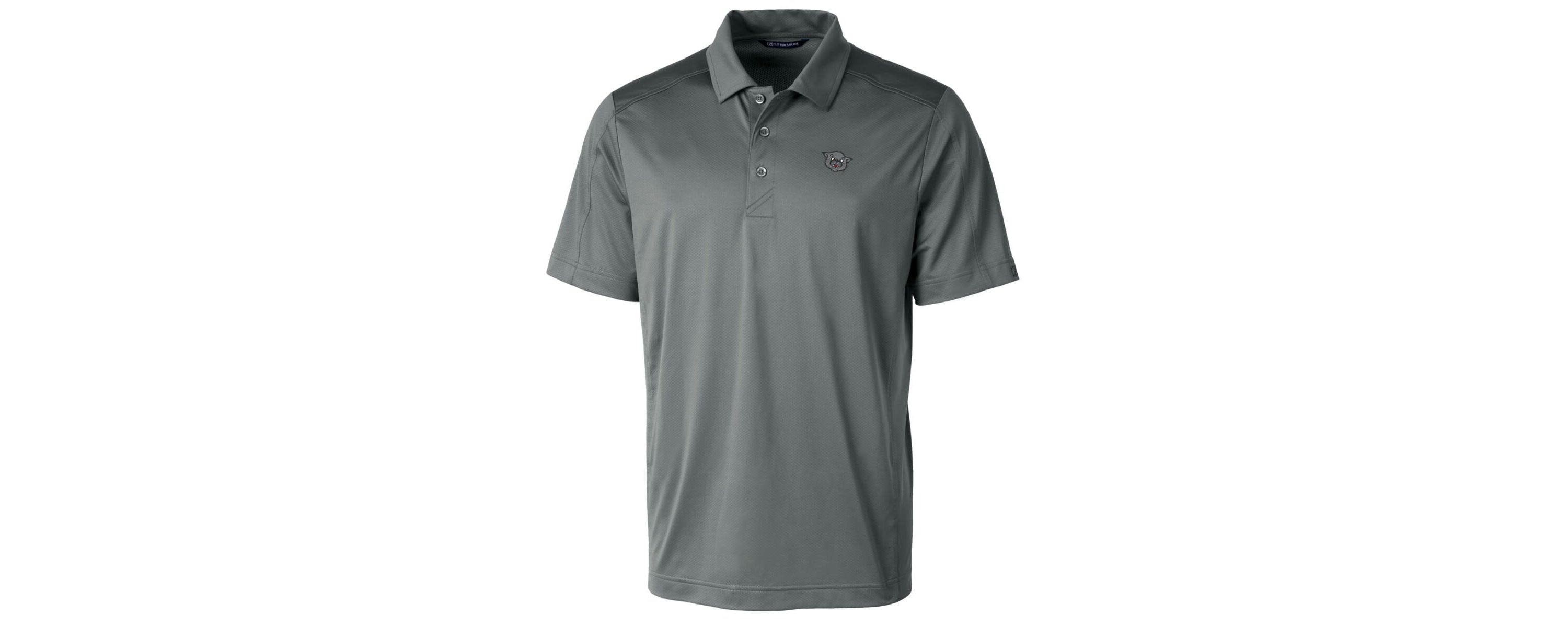NCAA Cincinnati Bearcats Primary Team Logo Prospect Textured Stretch Polo