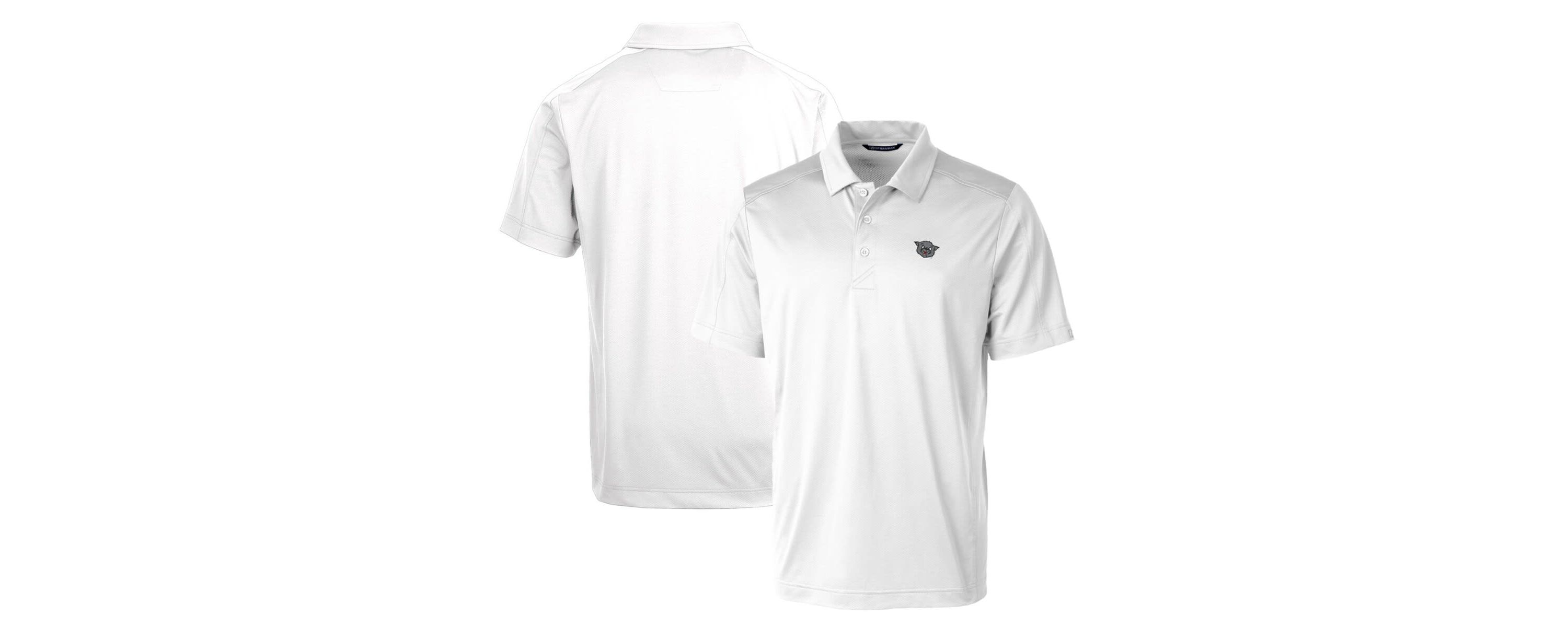 NCAA Cincinnati Bearcats Primary Team Logo Prospect Textured Stretch Polo