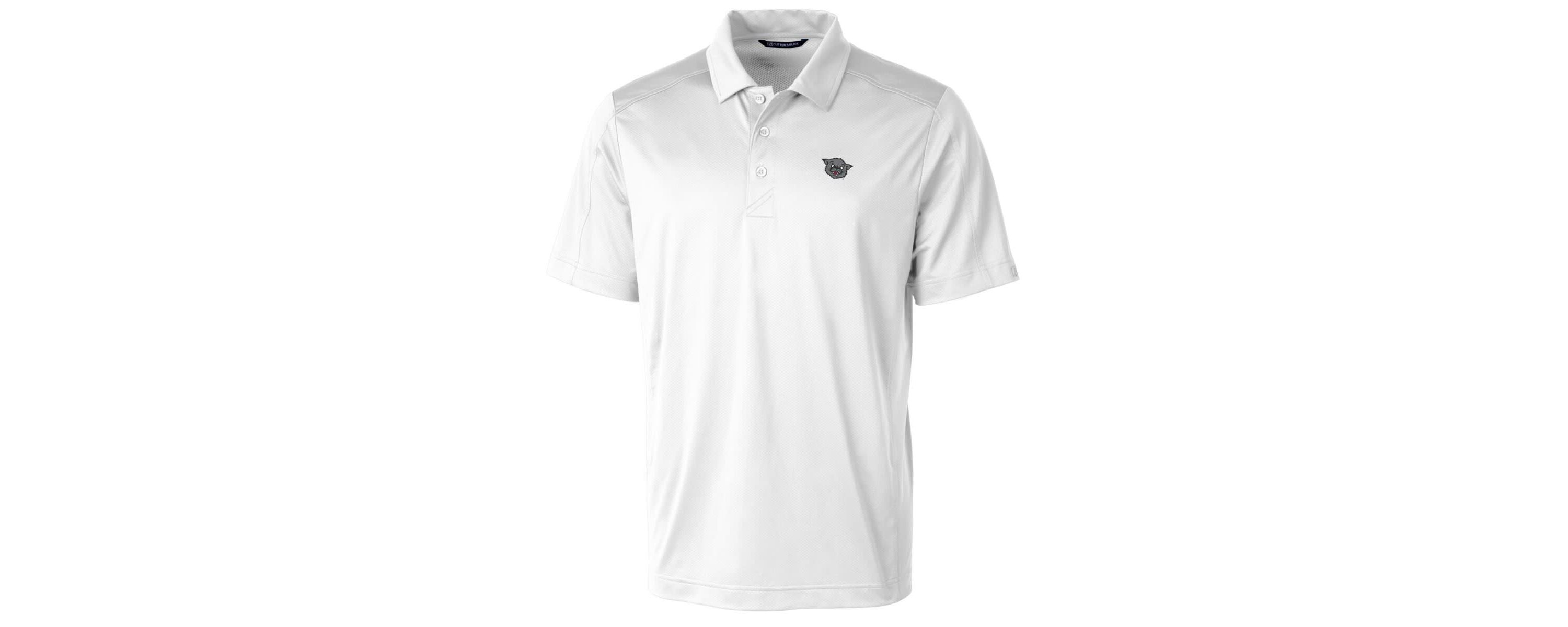 NCAA Cincinnati Bearcats Primary Team Logo Prospect Textured Stretch Polo