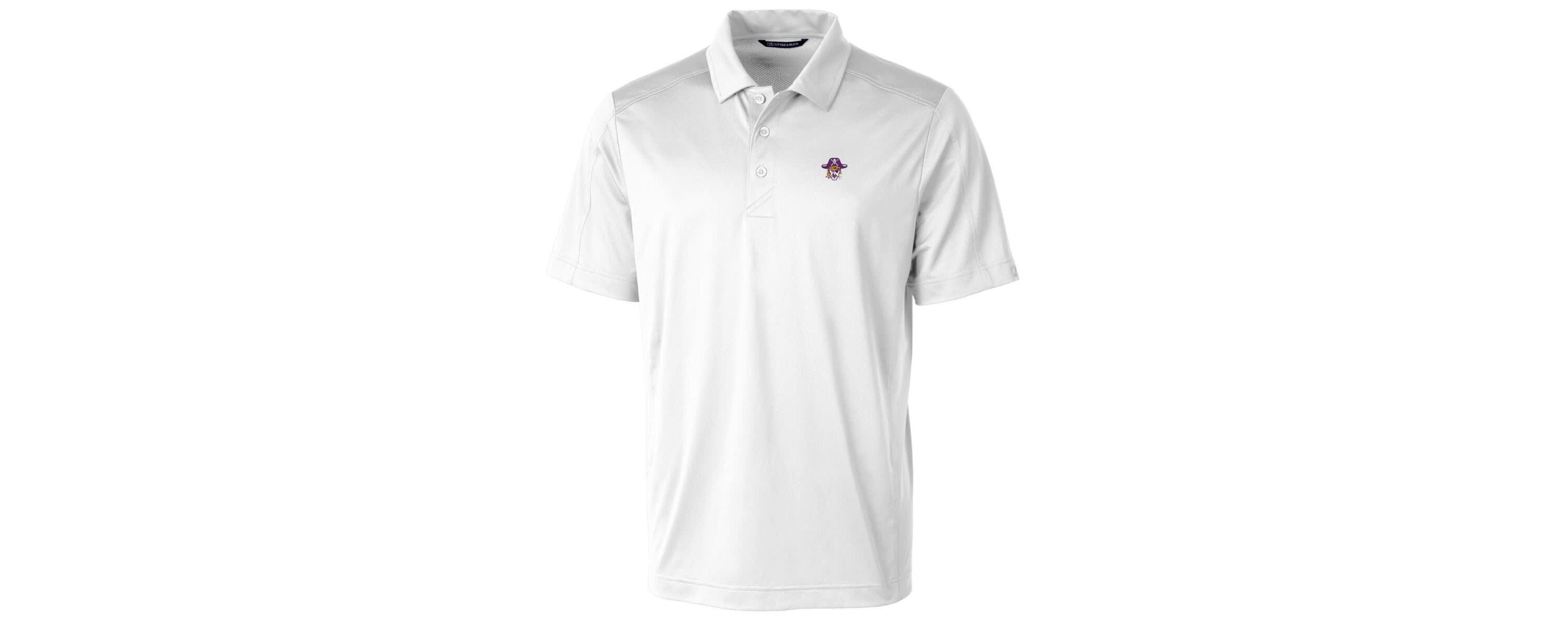 East Carolina Pirates NCAA ECU Pirates Primary Team Logo Prospect Textured Stretch Polo