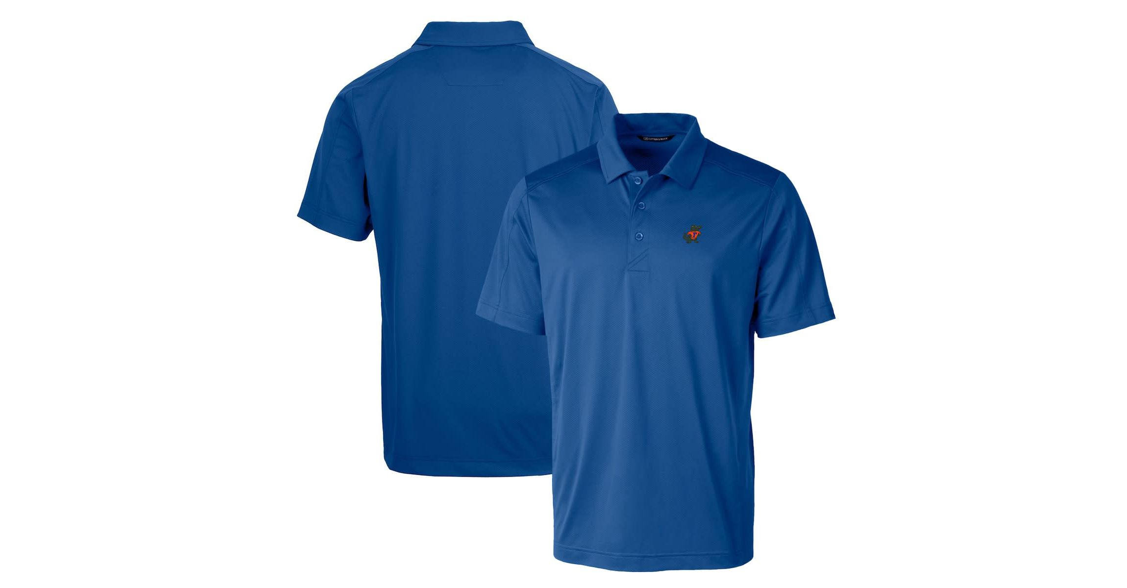 NCAA Florida Gators Primary Team Logo Prospect Textured Stretch Polo