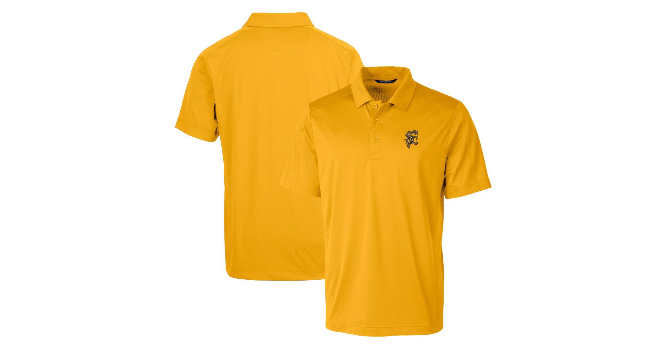Grambling State Tigers NCAA Grambling Tigers Primary Team Logo Prospect Textured Stretch Polo