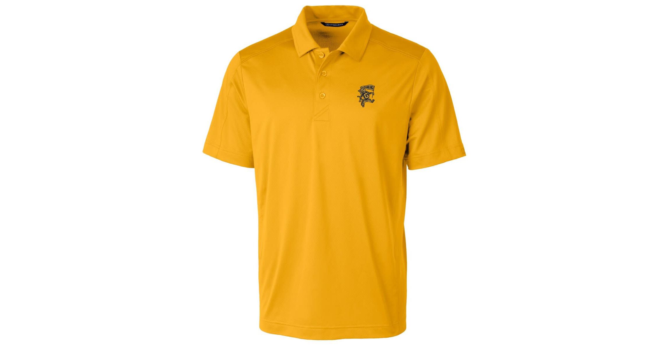 Grambling State Tigers NCAA Grambling Tigers Primary Team Logo Prospect Textured Stretch Polo