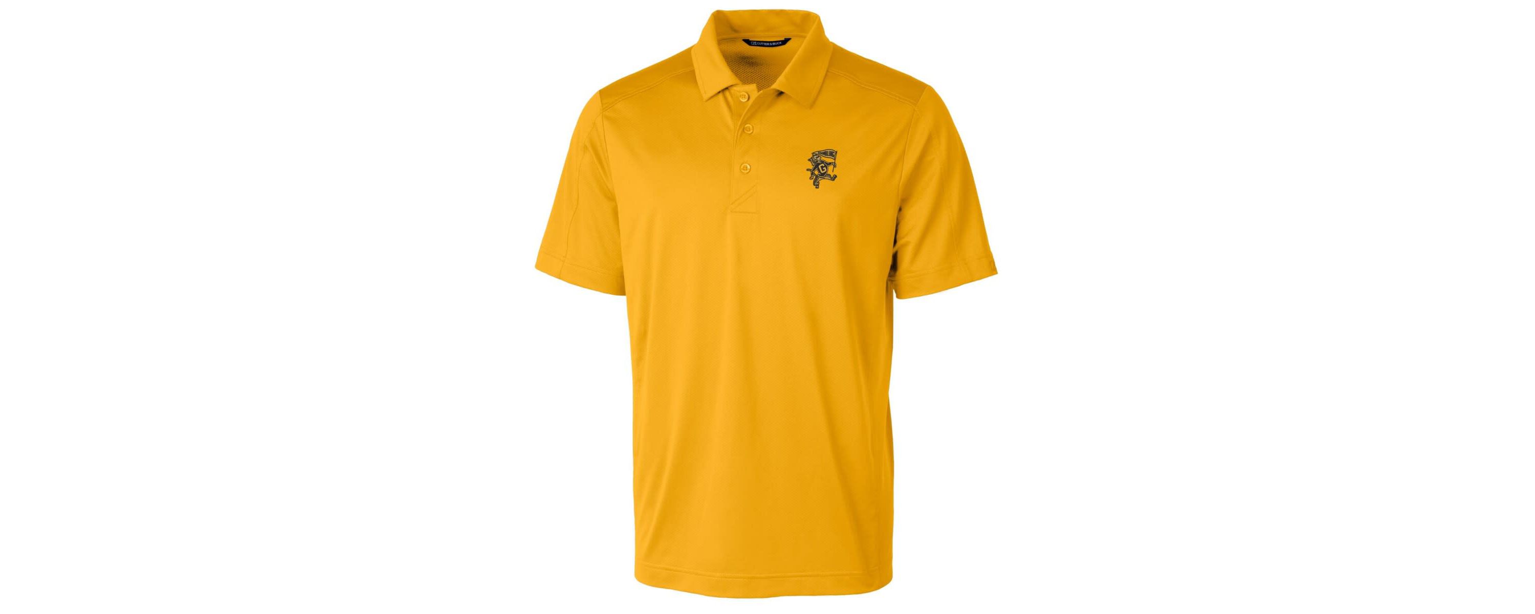 Grambling State Tigers NCAA Grambling Tigers Primary Team Logo Prospect Textured Stretch Polo