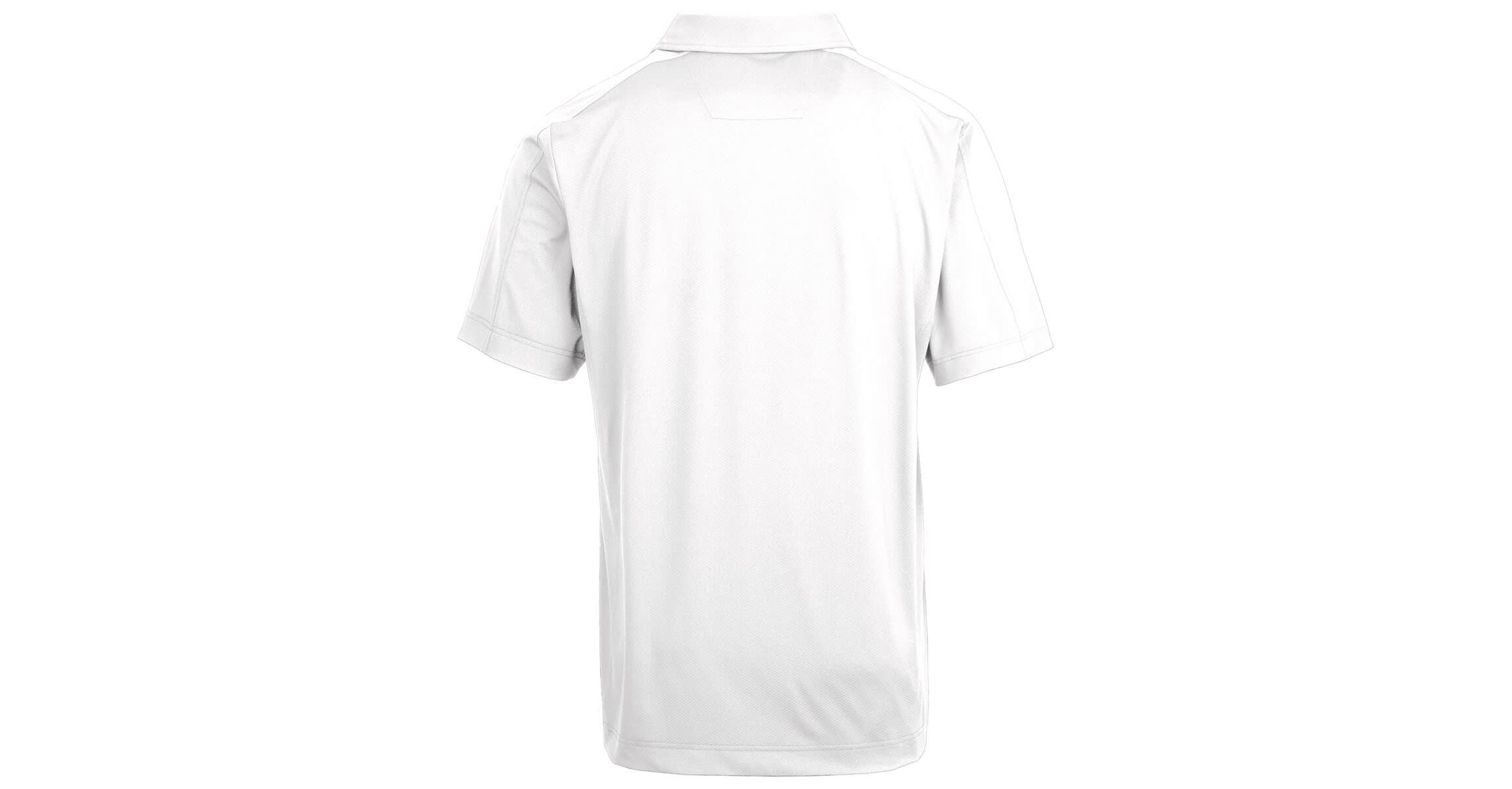 NCAA Kansas Jayhawks Primary Team Logo Prospect Textured Stretch Polo