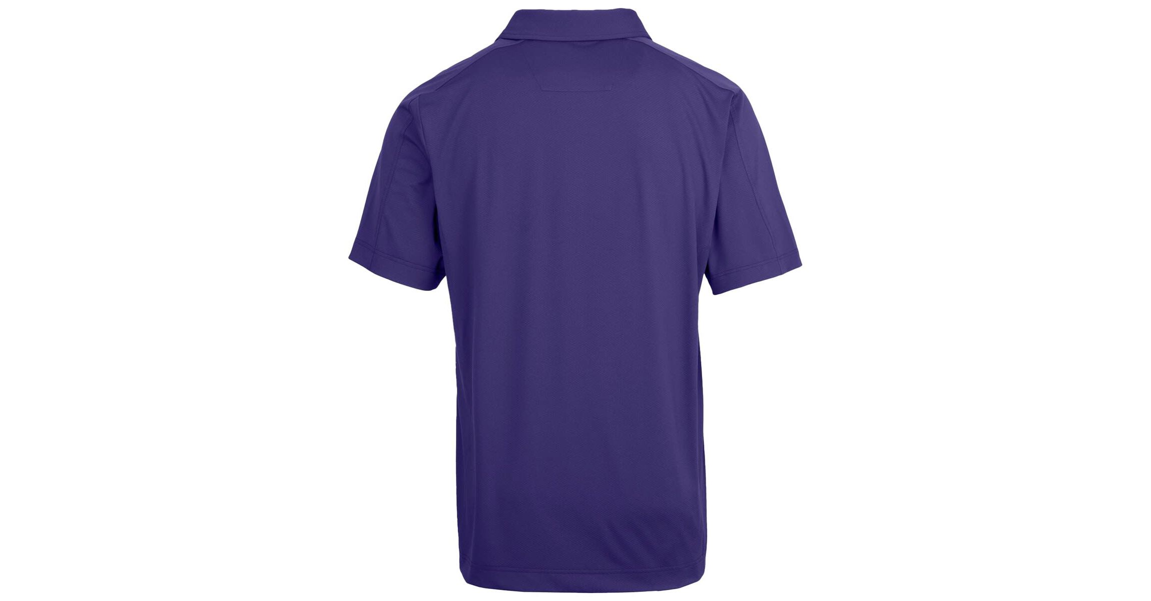 NCAA LSU Tigers Primary Team Logo Prospect Textured Stretch Polo