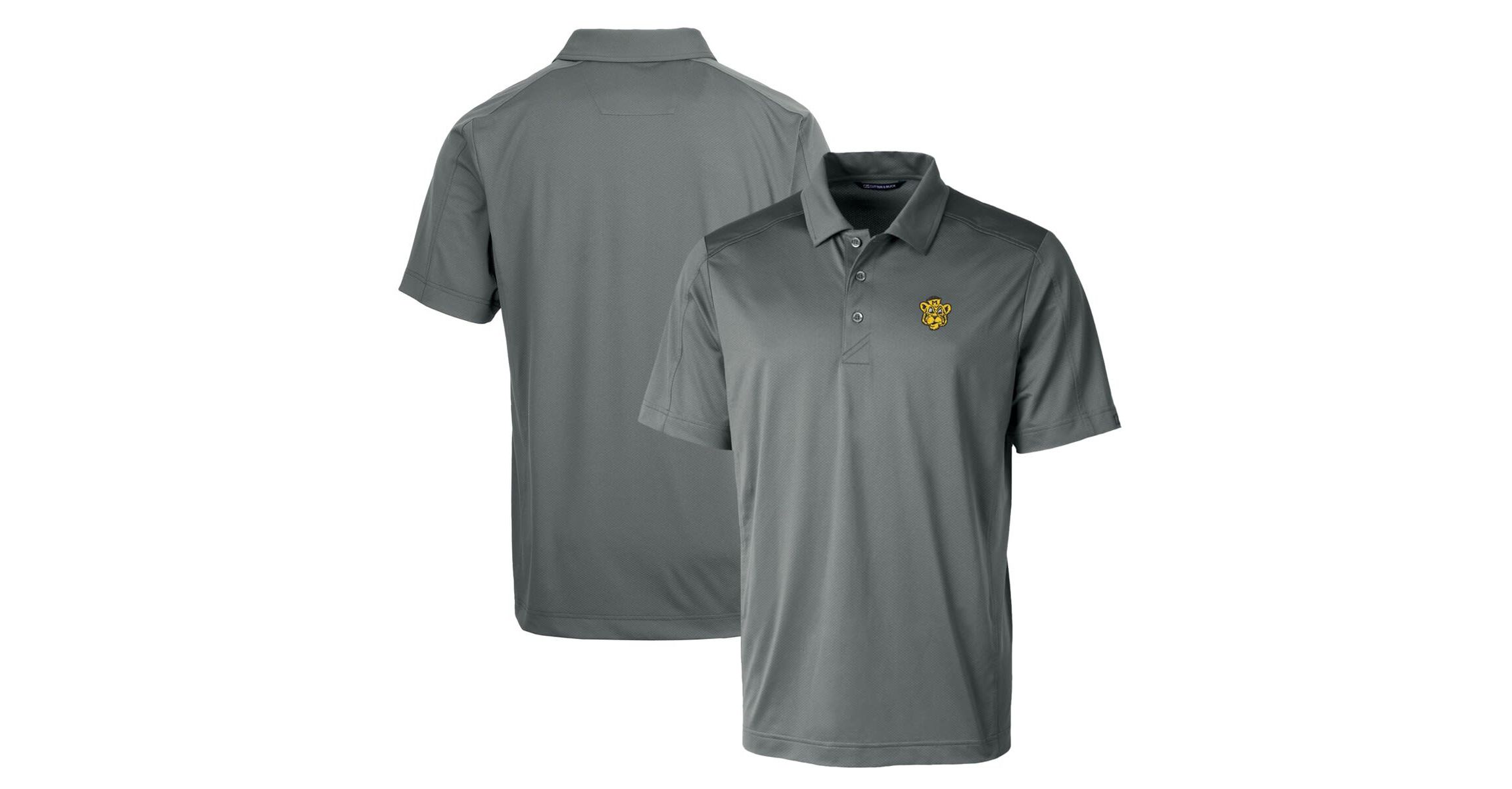 NCAA Missouri Tigers Primary Team Logo Prospect Textured Stretch Polo