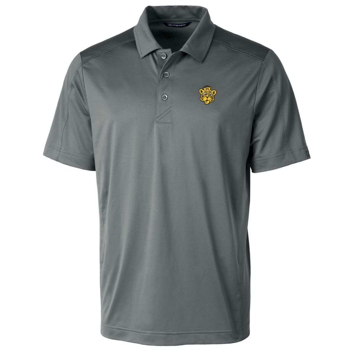 NCAA Missouri Tigers Primary Team Logo Prospect Textured Stretch Polo