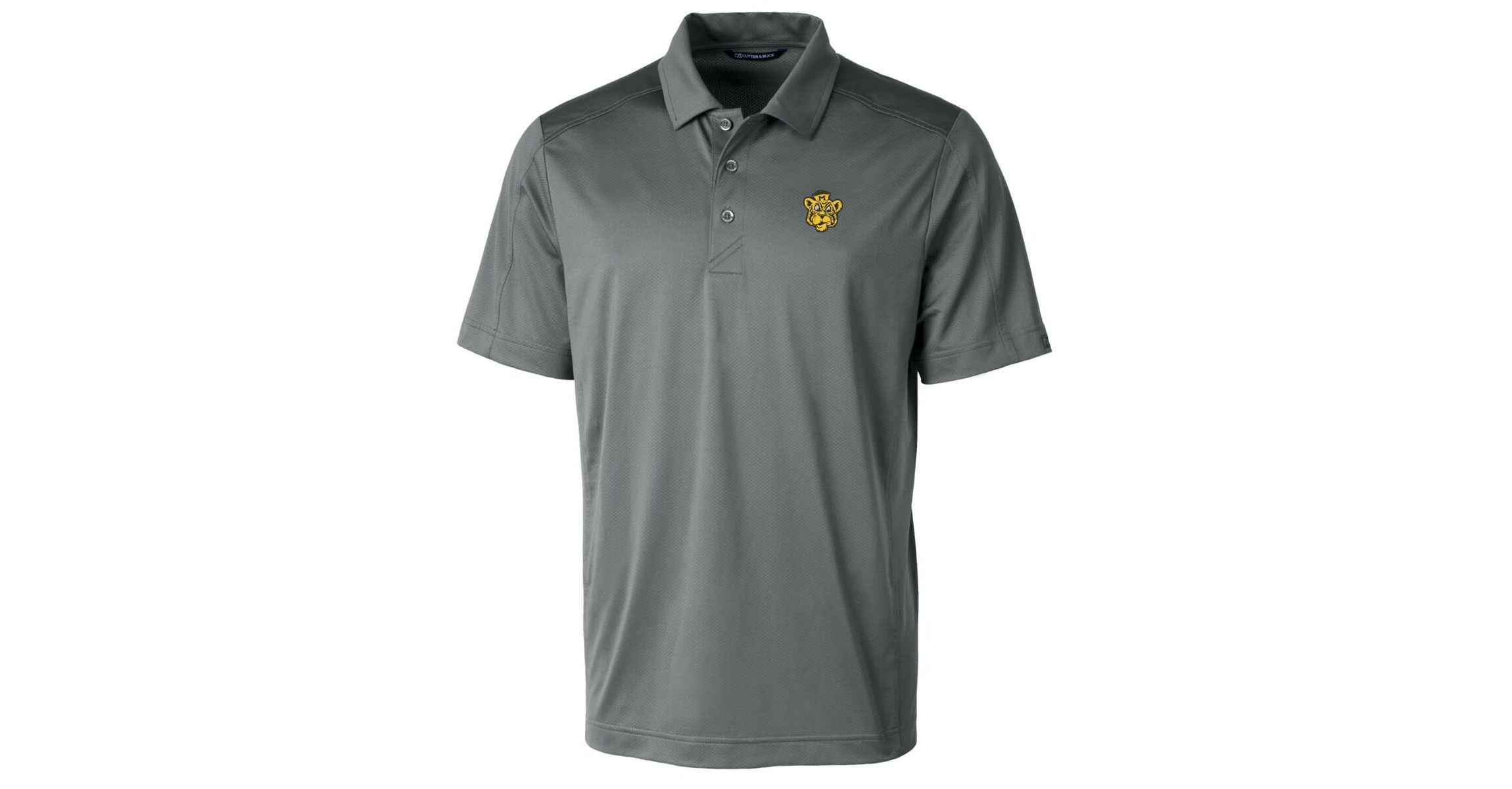 NCAA Missouri Tigers Primary Team Logo Prospect Textured Stretch Polo