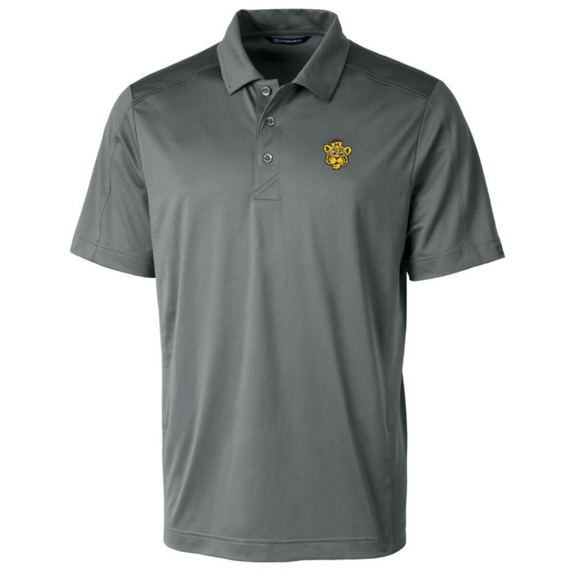 NCAA Missouri Tigers Primary Team Logo Prospect Textured Stretch Polo