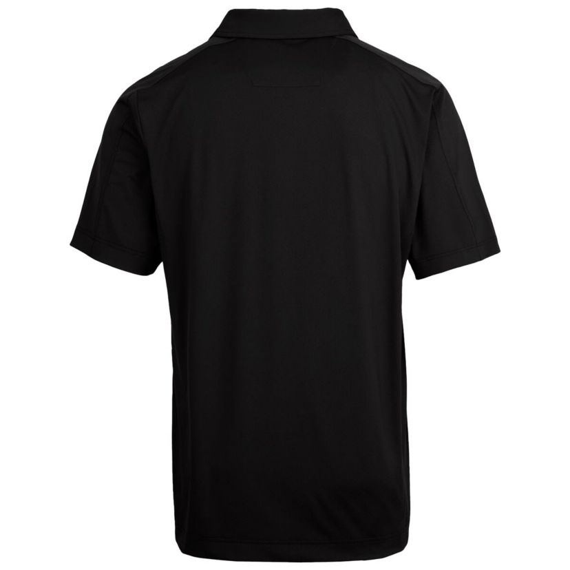 NCAA Mississippi State Bulldogs Primary Team Logo Prospect Textured Stretch Polo