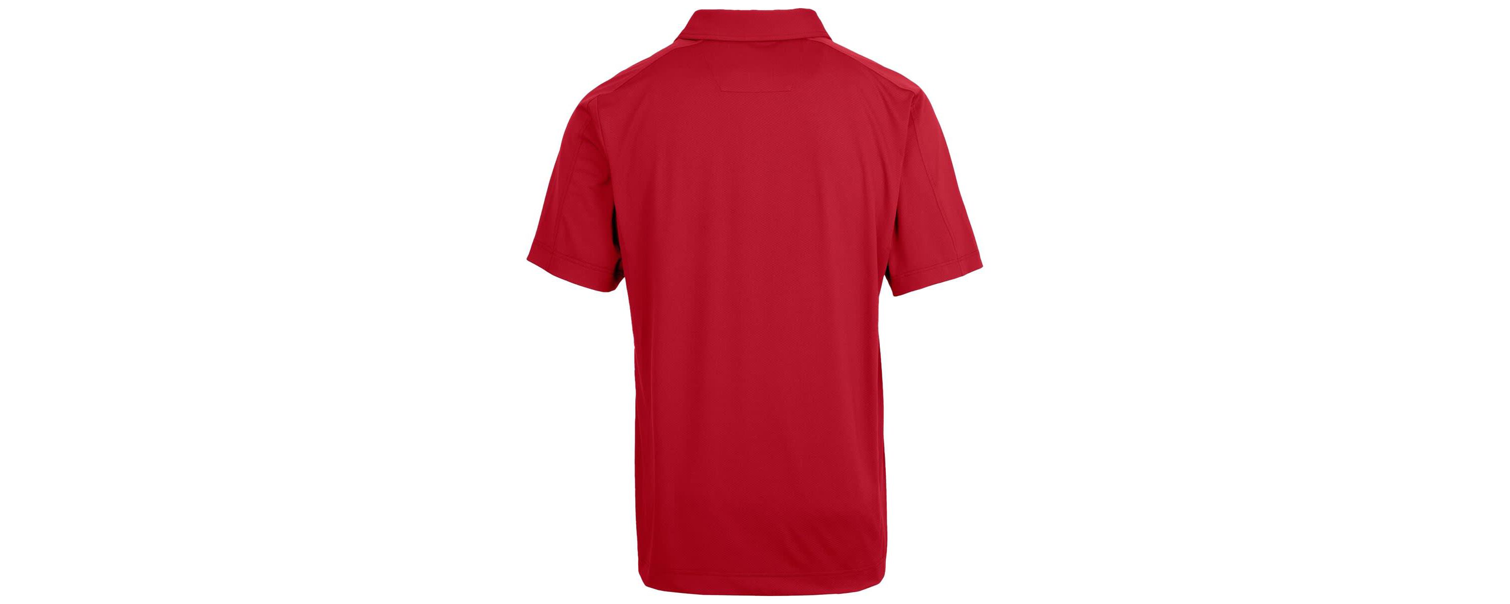 NCAA NC State Wolfpack Primary Team Logo Prospect Textured Stretch Polo