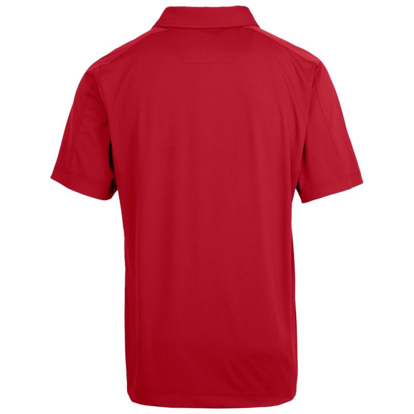 NCAA NC State Wolfpack Primary Team Logo Prospect Textured Stretch Polo