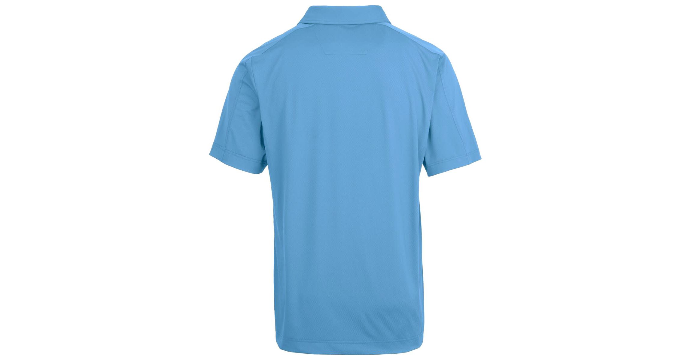 NCAA Light Ole Miss Rebels Primary Team Logo Prospect Textured Stretch Polo