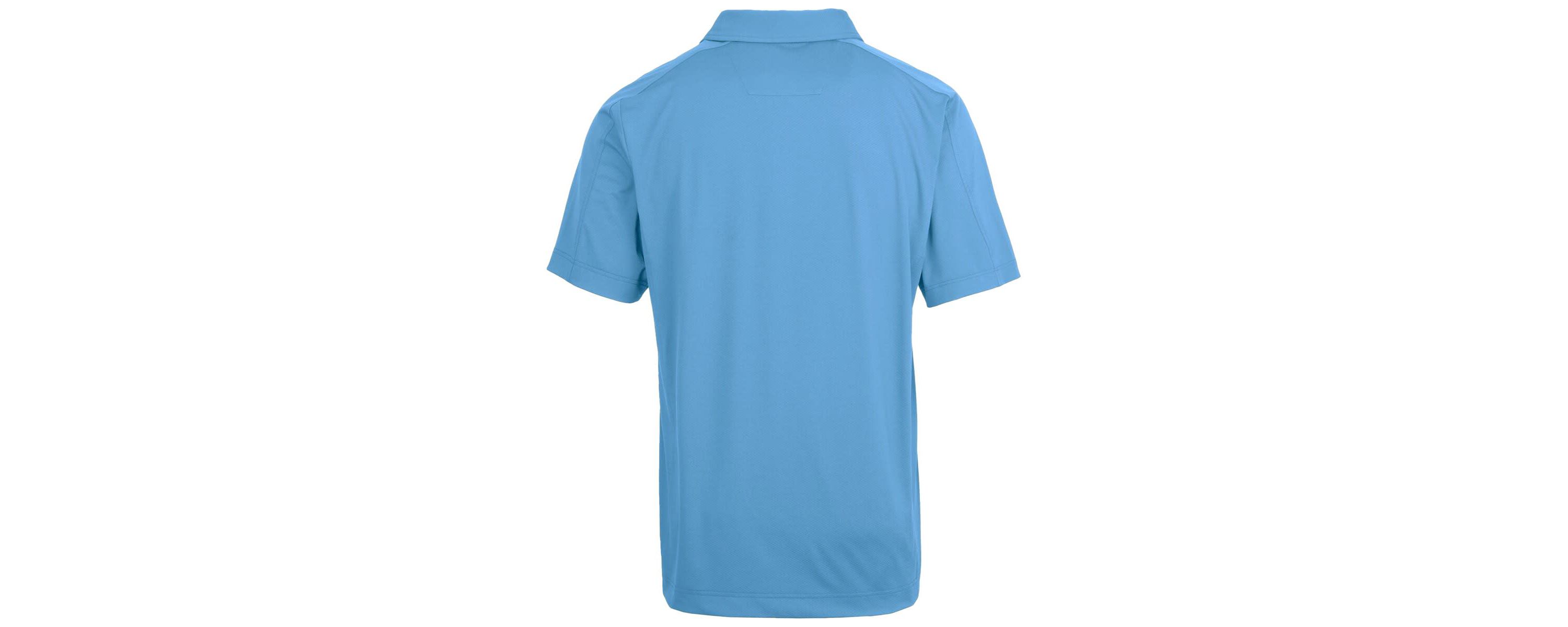 NCAA Light Ole Miss Rebels Primary Team Logo Prospect Textured Stretch Polo