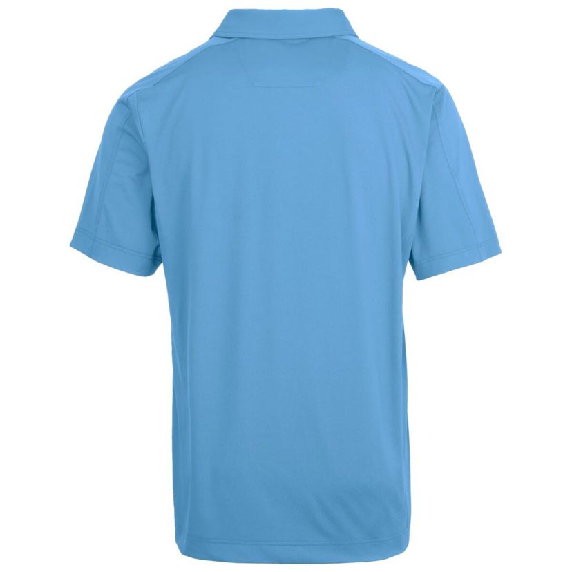 NCAA Light Ole Miss Rebels Primary Team Logo Prospect Textured Stretch Polo