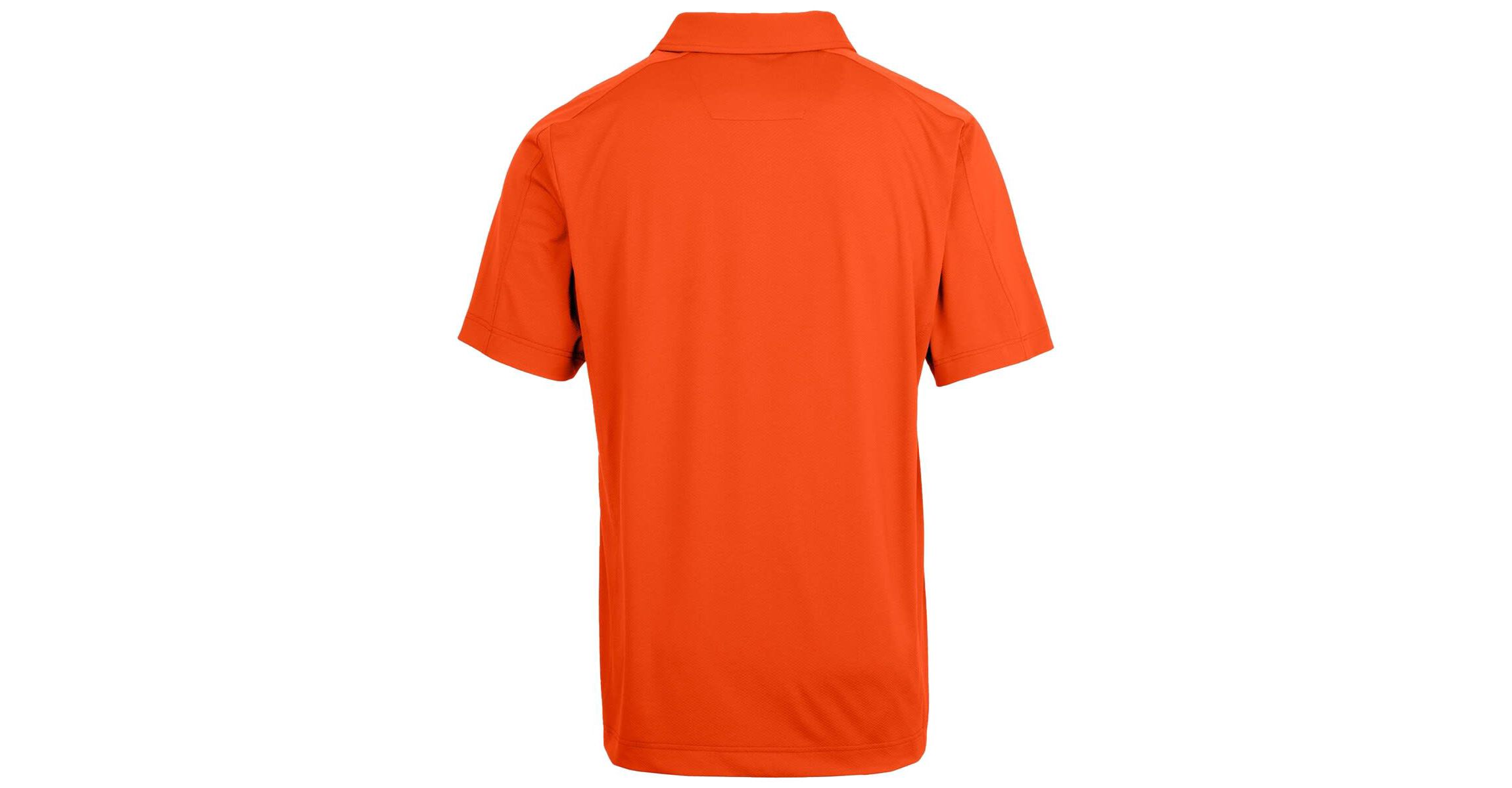 NCAA Oregon State Beavers Primary Team Logo Prospect Textured Stretch Polo