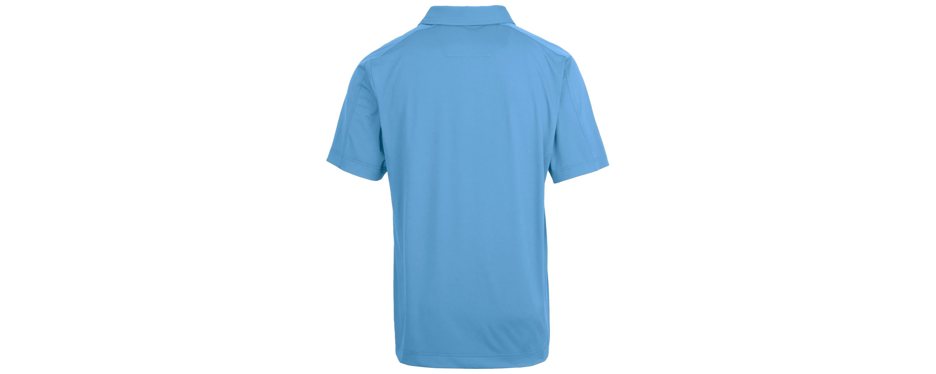 Tulane Green Wave NCAA Light Tulane Wave Primary Team Logo Prospect Textured Stretch Polo
