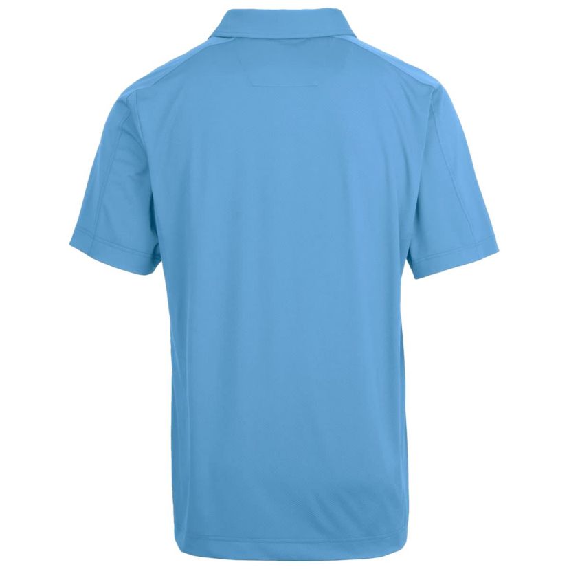 Tulane Green Wave NCAA Light Tulane Wave Primary Team Logo Prospect Textured Stretch Polo