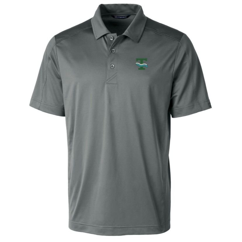 Tulane Green Wave NCAA Tulane Wave Primary Team Logo Prospect Textured Stretch Polo