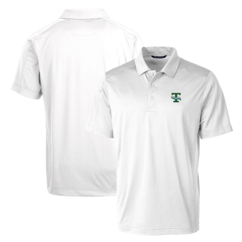 Tulane Green Wave NCAA Tulane Wave Primary Team Logo Prospect Textured Stretch Polo