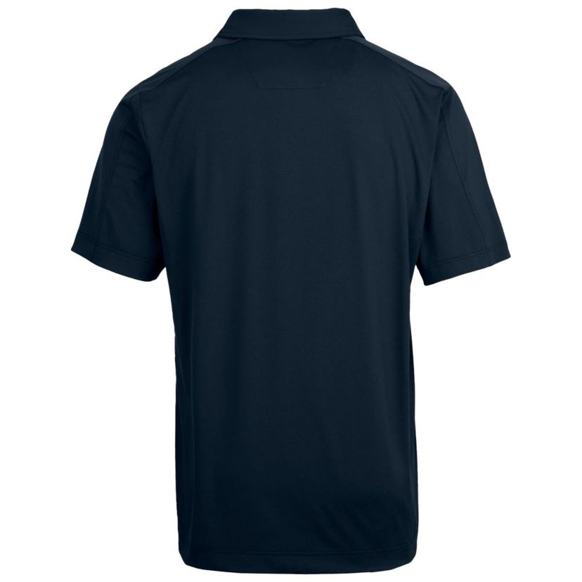 NCAA Utah State Aggies Primary Team Logo Prospect Textured Stretch Polo
