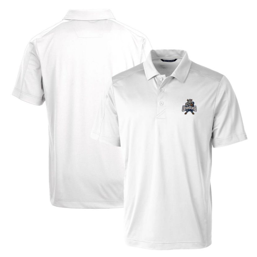 NCAA Utah State Aggies Primary Team Logo Prospect Textured Stretch Polo