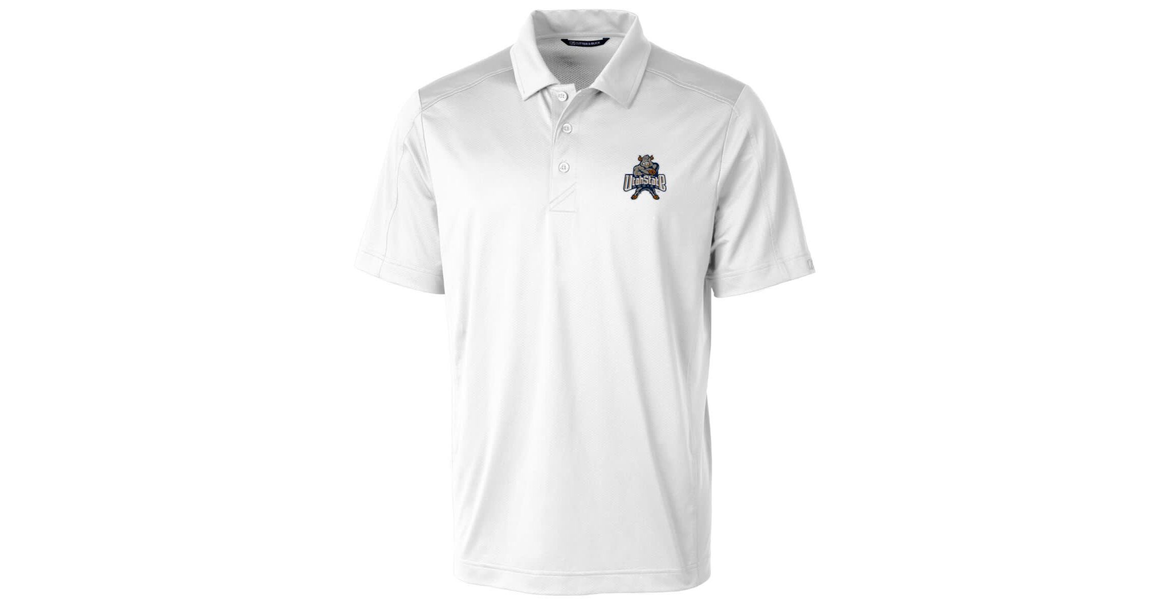 NCAA Utah State Aggies Primary Team Logo Prospect Textured Stretch Polo