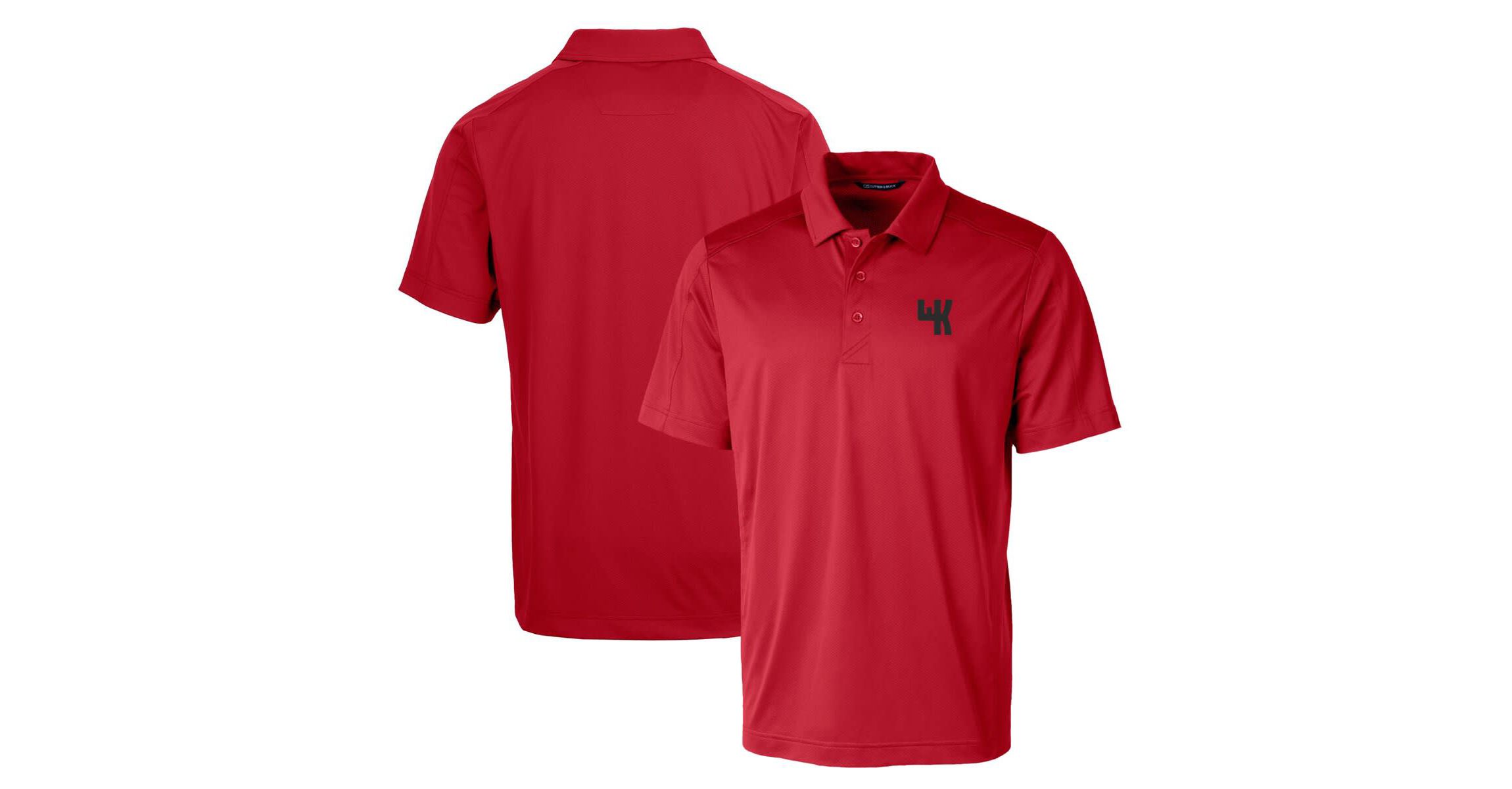 NCAA Western Kentucky Hilltoppers Primary Team Logo Prospect Textured Stretch Polo