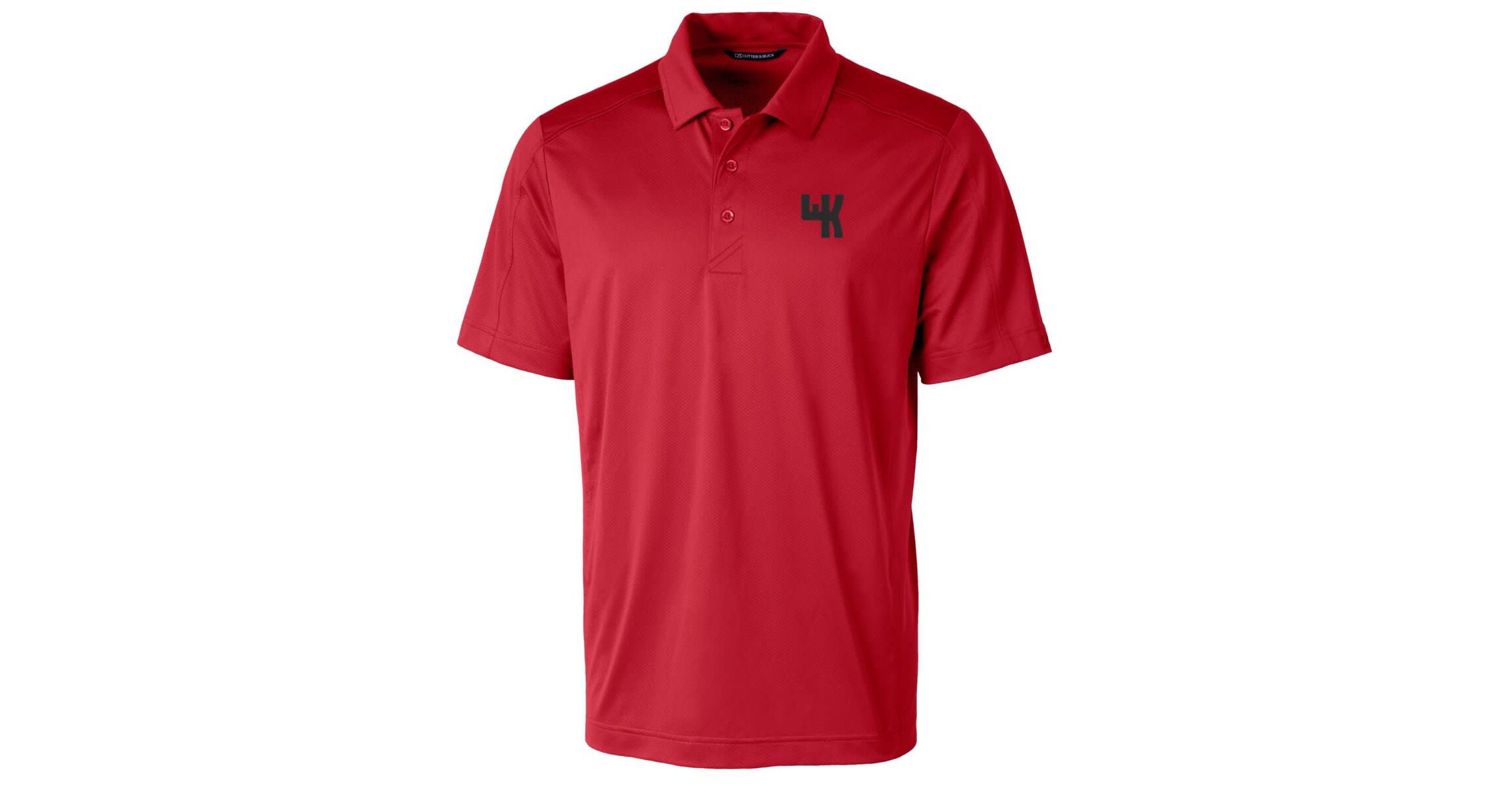 NCAA Western Kentucky Hilltoppers Primary Team Logo Prospect Textured Stretch Polo