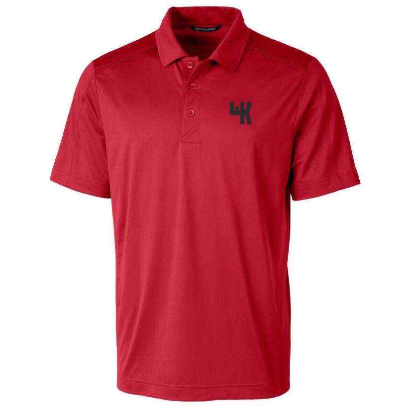 NCAA Western Kentucky Hilltoppers Primary Team Logo Prospect Textured Stretch Polo