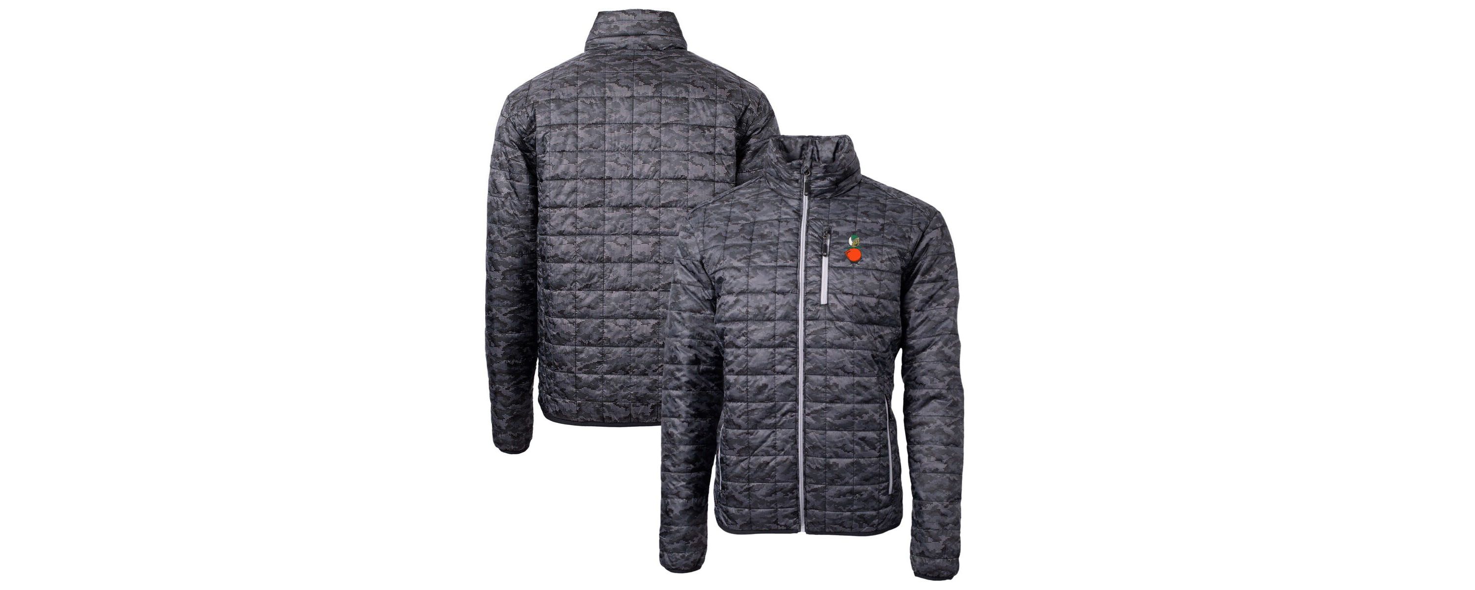 NCAA UCF Knights Primary Team Logo Rainier PrimaLoft Eco Insulated Printed Full-Zip Puffer Jacket