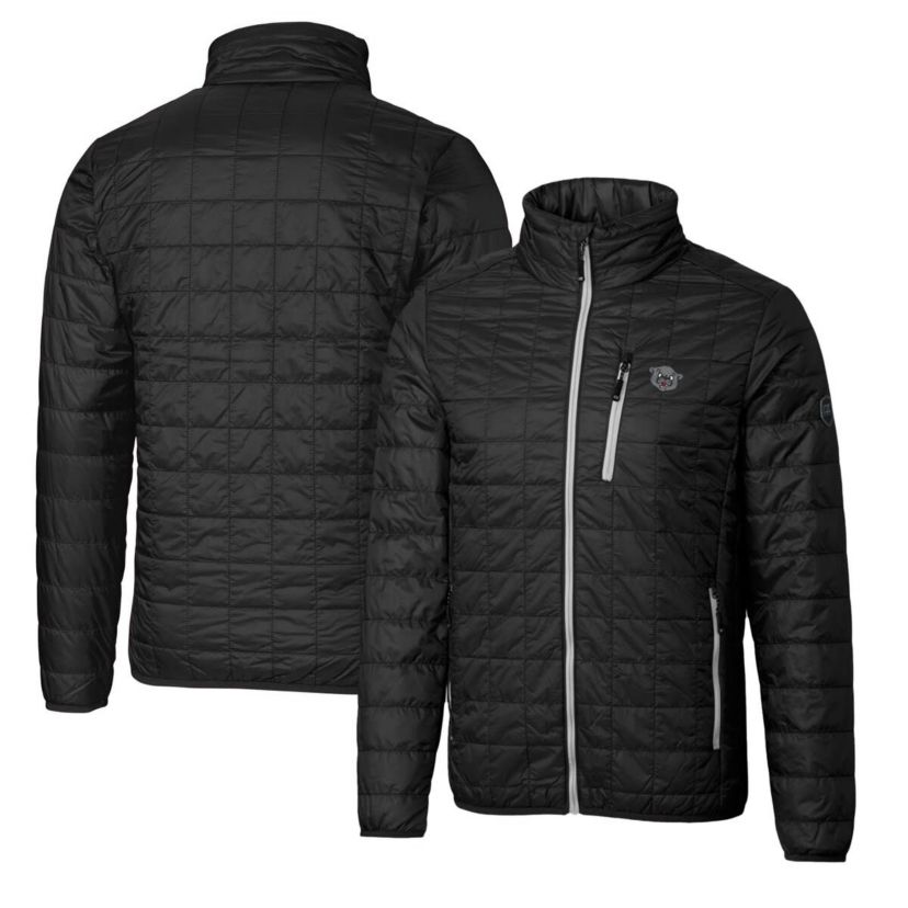 NCAA Cincinnati Bearcats Primary Team Logo Rainier PrimaLoft Eco Insulated Full-Zip Puffer Jacket