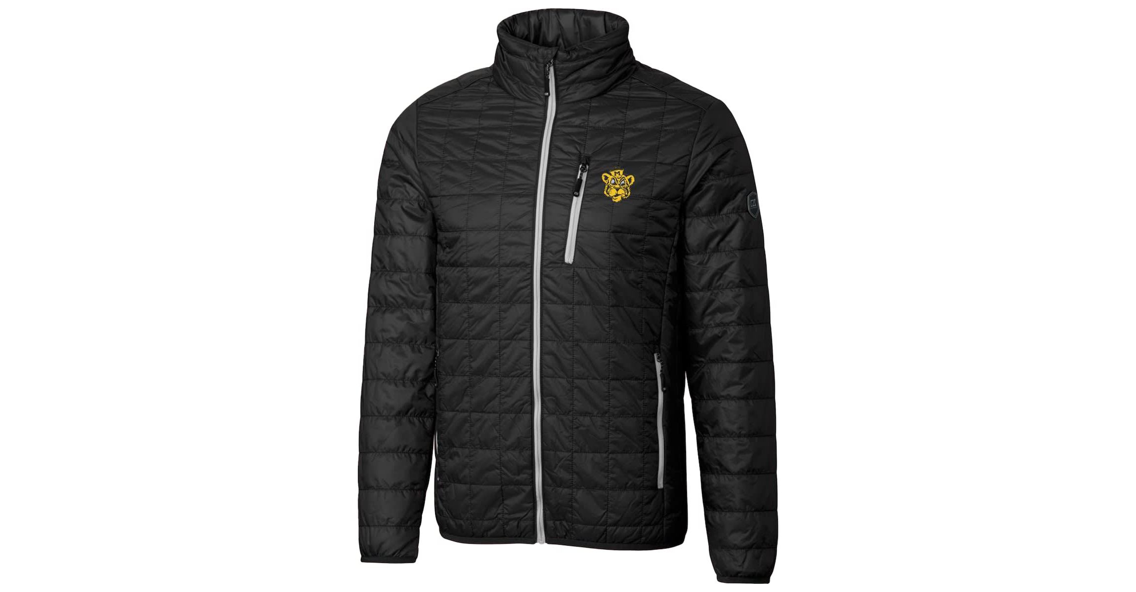 NCAA Missouri Tigers Primary Team Logo Rainier PrimaLoft Eco Insulated Full-Zip Puffer Jacket