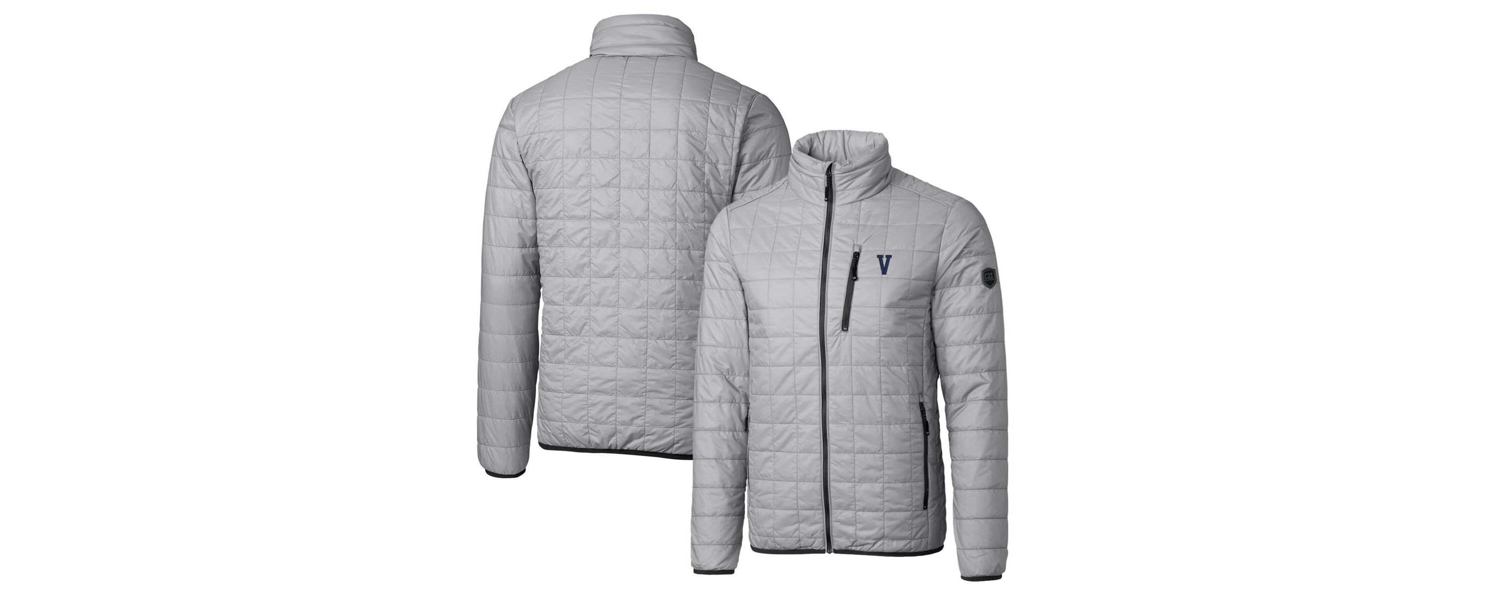 NCAA Villanova Wildcats Primary Team Logo Rainier PrimaLoft Eco Insulated Full-Zip Puffer Jacket