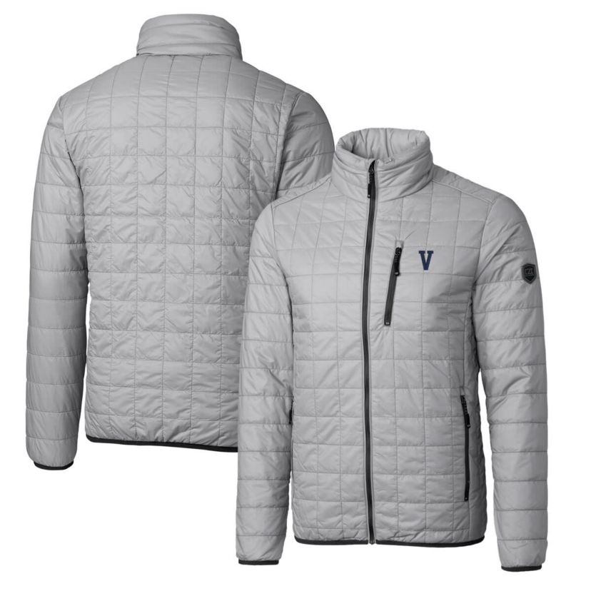 NCAA Villanova Wildcats Primary Team Logo Rainier PrimaLoft Eco Insulated Full-Zip Puffer Jacket