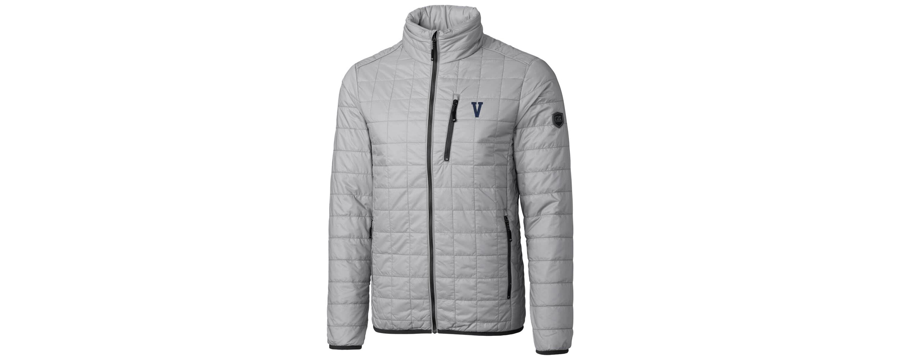 NCAA Villanova Wildcats Primary Team Logo Rainier PrimaLoft Eco Insulated Full-Zip Puffer Jacket