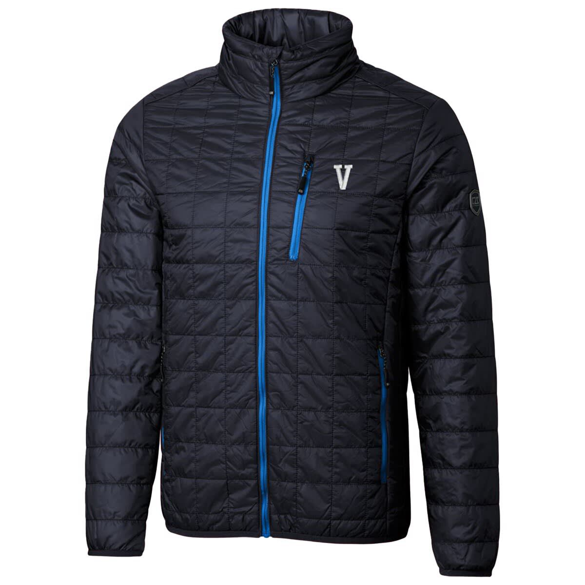 NCAA Villanova Wildcats Primary Team Logo Rainier PrimaLoft Eco Insulated Full-Zip Puffer Jacket