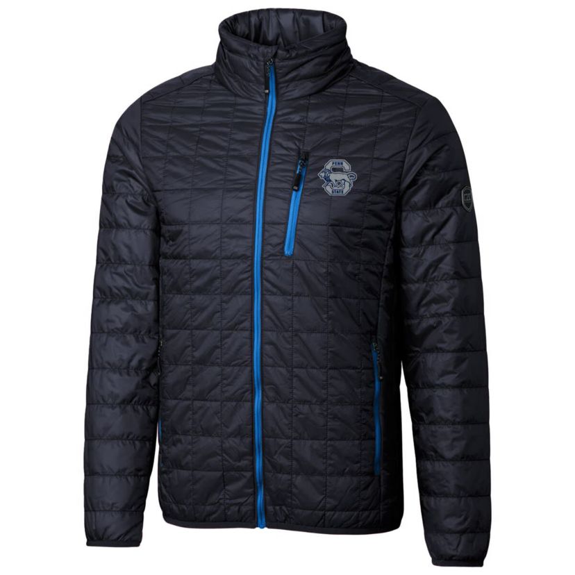 NCAA Penn State Nittany Lions Primary Team Logo Rainier PrimaLoft Eco Insulated Full-Zip Puffer Jacket