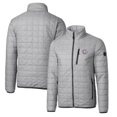 NCAA TCU Horned Frogs Primary Team Logo Rainier PrimaLoft Eco Insulated Full-Zip Puffer Jacket